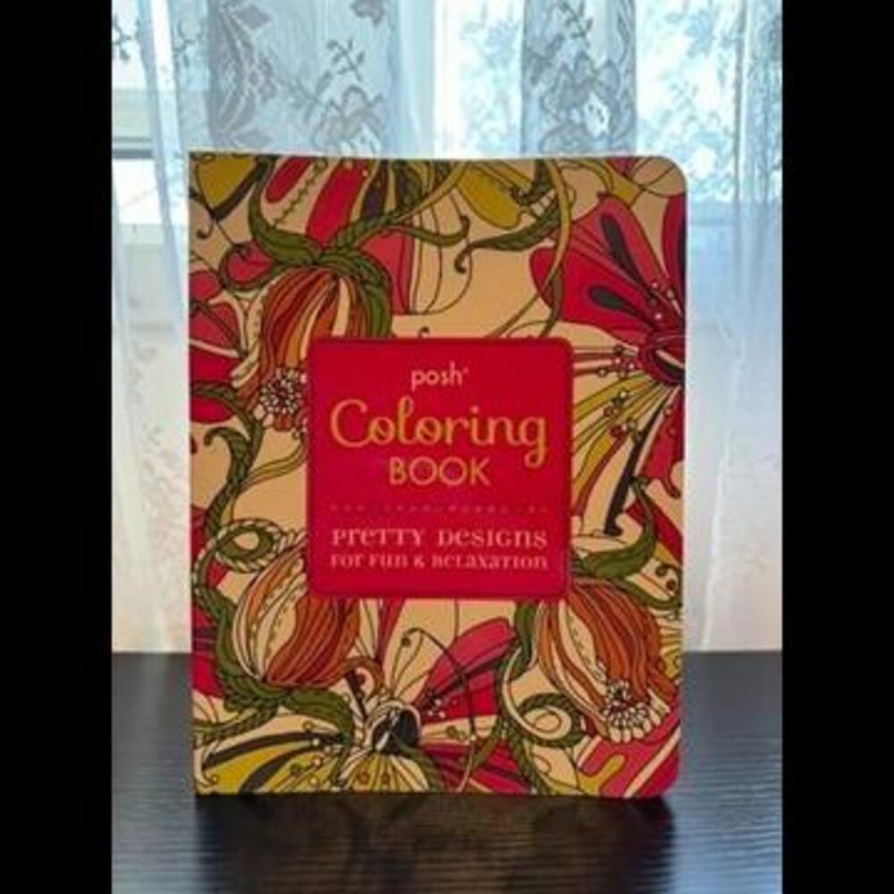 Posh Adult Coloring Book: Pretty Designs for Fun & Relaxation